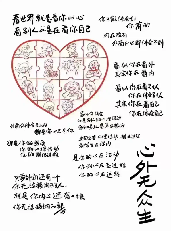 心外无物:一堂关于自我觉察与心灵觉醒的深度课程内容-镜相渔夫